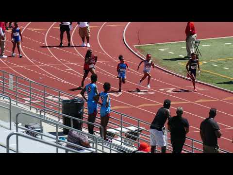 2019 TRACK HOUSTON CHAMPIONSHIP MEET  - 9-10 Girls 100 Meter H8