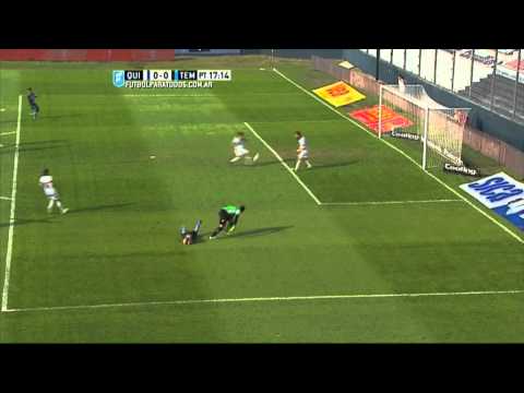 ¿Fue penal?. Quilmes 0 - Temperley 0. Fecha 22. Primera División 2015. FPT.