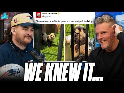China Admits Panda Aren't Real... JUST LIKE WE SAID | Pat McAfee Show