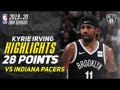 Kyrie irving Full Highlights Vs Indiana Pacers - 28 points! - October 30 - Season 19/20