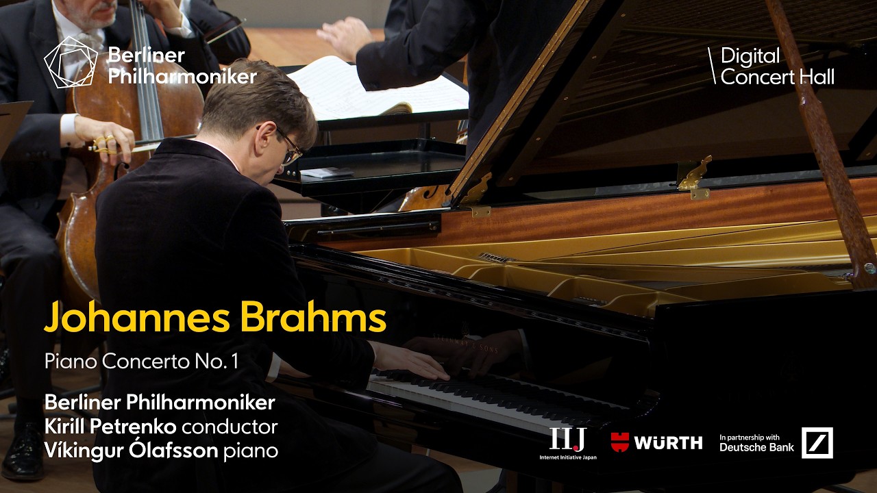 Brahms: Piano Concerto No. 1 / Ólafsson · Petrenko · Berliner Philharmoniker