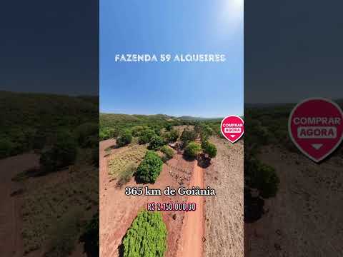 Fazenda 59 alqueires em Formoso de Goiás para pecuária no norte de Goiás #fazendaavenda #agro
