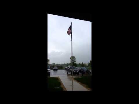 Lightning Strike at National Weather Service Chanhassen, MN
