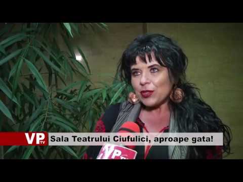 Sala Teatrului Ciufulici, aproape gata!