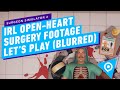 Surgeon Simulator 2 Let's Play With (Blurred) IRL Open-Heart Surgery Footage | gamescom 2020