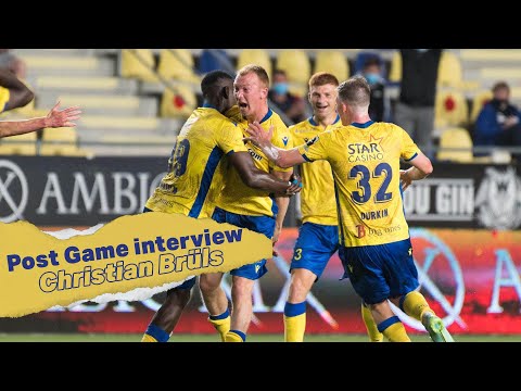 Post Match Interview STVV - KAA Gent | Christian Brüls | STVV
