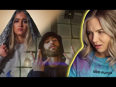AMERICAN REACTS to GERMAN RAP | Nimo - TRENDSETTER (ft. Rina)