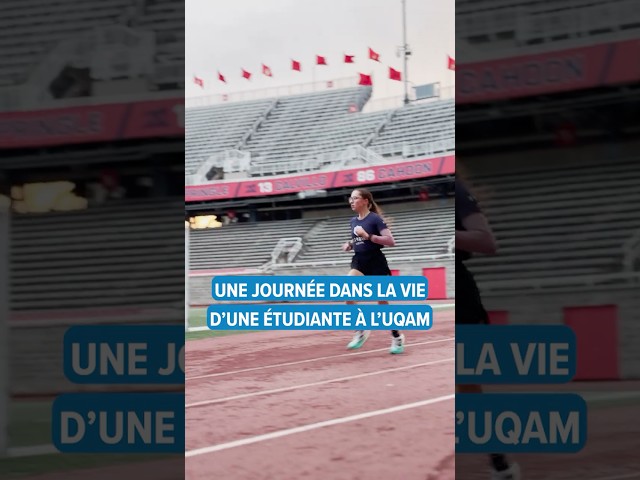 Suivez Andréane (biochimie) dans sa journée à l&rsquo;UQAM