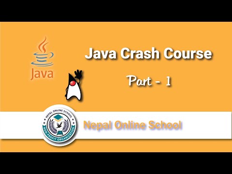 Java Crash course in Nepali Part 1