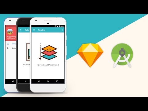 Navigation UI Design to Android Studio XML and Java Tutorial Video ...