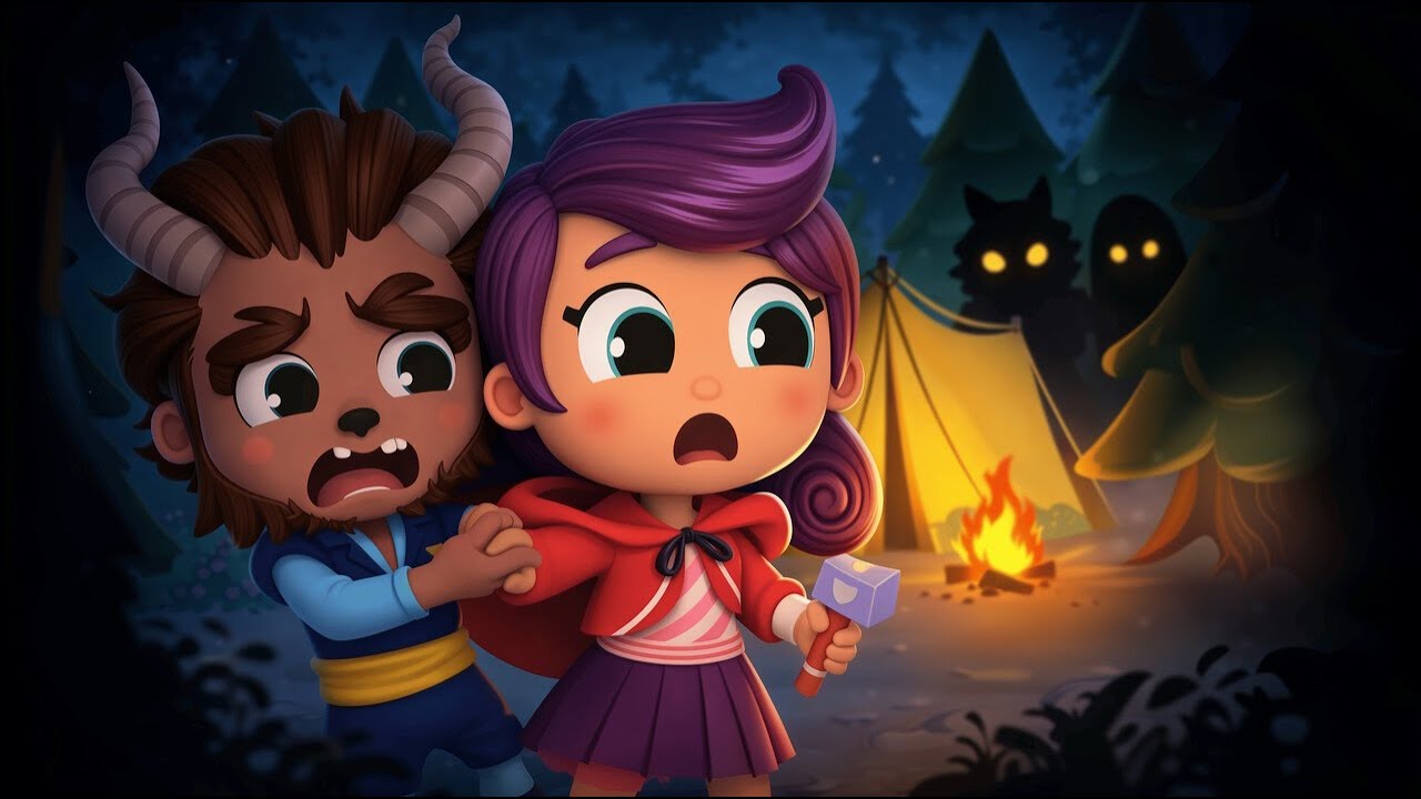 🚨キャンプのトラブル！🌲 赤ずきん | インクレディブルズ