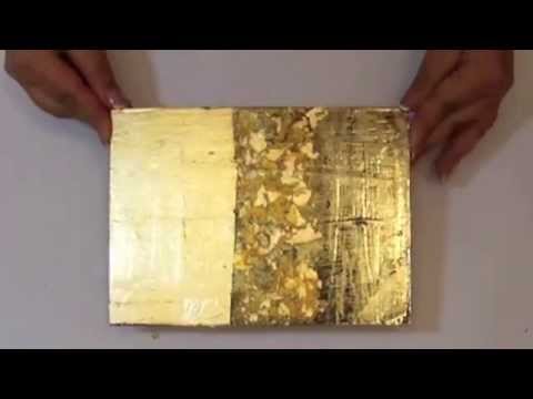 Decoupage - preparaty do złoceń