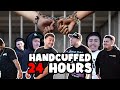 FOOS HANDCUFFED FOR 24 HOURS …