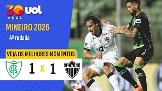ATLÉTICO-MG EMPATA CLÁSSICO COM O AMÉRICA-MG E SEGUE SEM VENCER EM 2026; MELHORES MOMENTOS