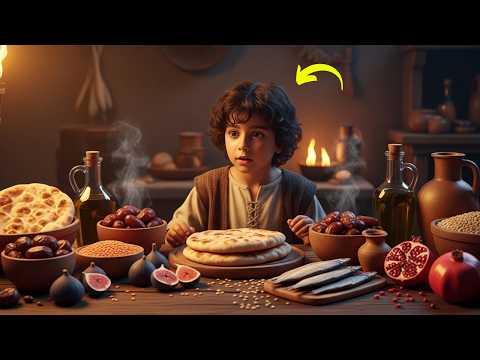 This is How The Foods of Jesus Were in His Childhood in Nazareth | History of Cooking