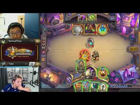 Match of the Day: SamuelTsao vs Tyler - Hearthstone Grandmasters Asia-Pacific S2 2019 - Week 1