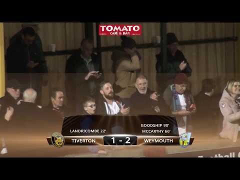 Tiverton Town vs Weymouth - Evo-Stik Premier League South - Tuesday 16th September 2018