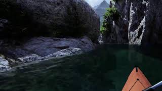 Virtual Grandad Plays Kayak VR