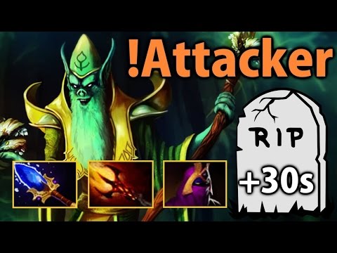 !Attacker Dota2 [Necrophos] Rest in Pieces with Dagon 5 & Scepter