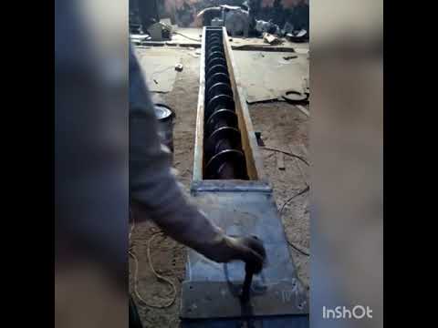 U Trough Screw Conveyor