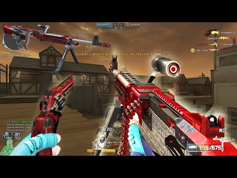 Crossfire NA ( Đột Kích ) 2.0 : M240B Tesla Red Eagle - Hero Mode X - Zombie V4