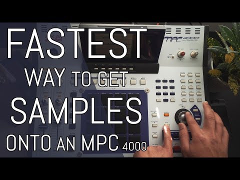 How to use an external HD with the MPC 4000 // MPC 4000 Beginner Tutorial