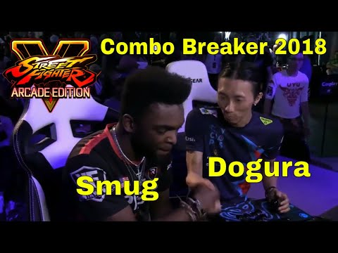 SFV AE - Dogura VS Smug | Combo Breaker 2018 - Day 2 | CPT 2018