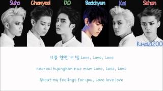 EXO-K - Love, Love, Love [Hangul/Romanization/English] Color &amp; Picture Coded HD