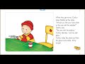 Caillou I Can Do It By Myself