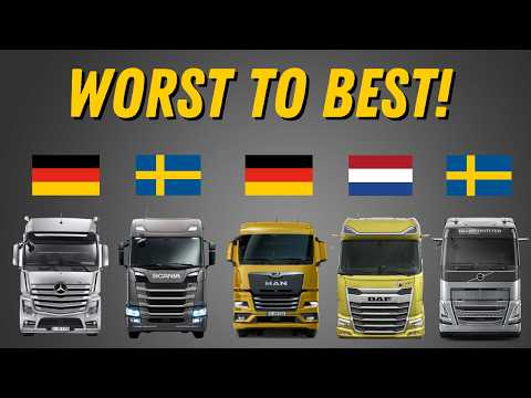 Thumbnail for WE Ranked The Top 5 European Trucks - From Worst To Best by Mercedes-Benz