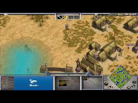 Player vs Shelty - Age of Mythology: The Titans (Game 4)
