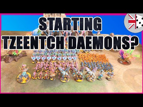 GETTING STARTED WITH TZEENTCH CHAOS DAEMONS