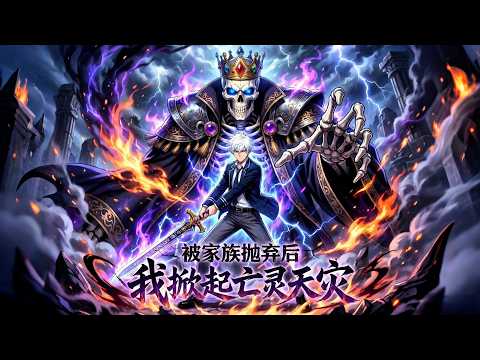 【FULL】被家族拋棄後，我掀起亡靈天災🔥父母逼我和弟弟交換召喚獸！他拿光明巨龍，把破骷髏塞給我！我反手覺醒亡靈天災，骷髏秒變骸骨之王，現在跪着求我換回來？晚了！#男頻 #逆襲 #動漫 #都市