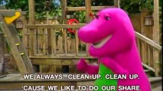 Barney - Clean Up Song