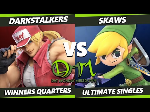 DAT Monday Meltdown 237 - Darkstalker (Terry) Vs. Skaws (Toon Link) SSBU Ultimate Tournament