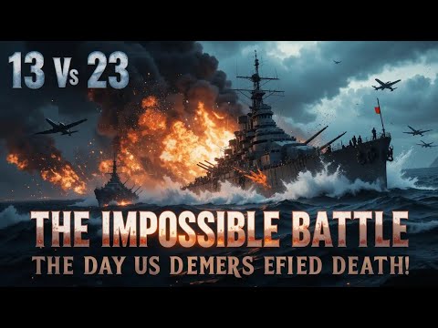 The incredible last stand of American destroyers against a massive Japanese fleet in World War Two