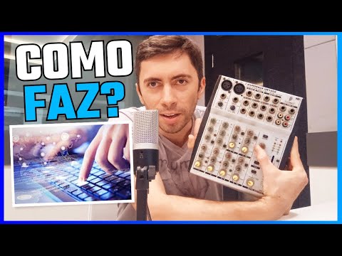 Preparando uma transmissão ao vivo