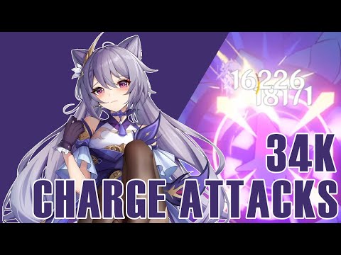 GENSHIN IMPACT // KEQING PHYSICAL VS WORLD 7 BOSSES