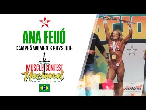 Ana Feijó Campeã Women's Physique #MuscleContestNacional2019
