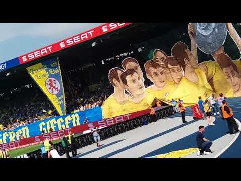 Eintracht Braunschweig 50er Choreo so wie damals