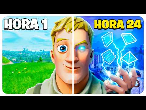 Entrené a un NOOB por 24 HORAS Seguidas!