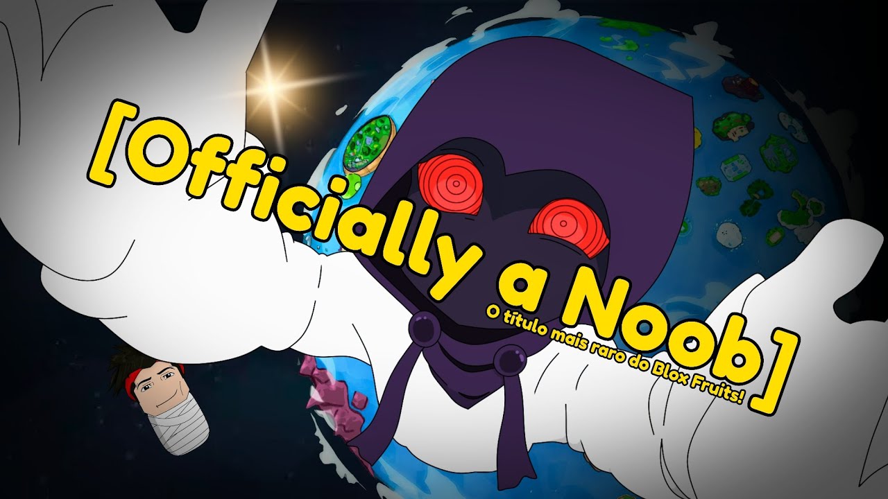 FUI O PRIMEIRO BRASILEIRO a PEGAR ESSE TÍTULO no BLOX FRUITS!