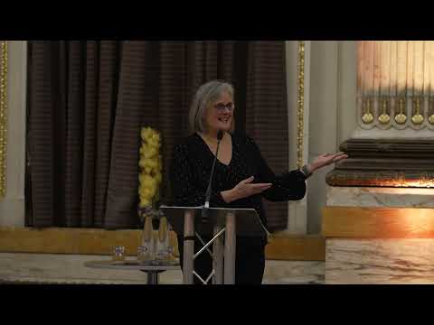 ITV Director of Content Rosemary Newell accepts her RTS Fellowship