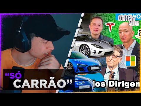 ARUAN REAGE AOS CARROS DAS PESSOAS MAIS RICAS DO MUNDO! (CARWOW) - Cortes do Aruan