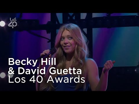 David Guetta, Becky Hill — Remember / Crazy What Love Can Do / I'm Good Live Los40 Music Awards 2022