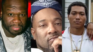 LIL MEECH REACTS TO BLEU DAVINCI WARNING 50 CENT NOT TO PLAY WITH HIS NAME