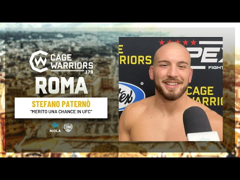 "MERITO UNA CHANCE IN UFC" Stefano Paternò post CW 179 | MOLA TV