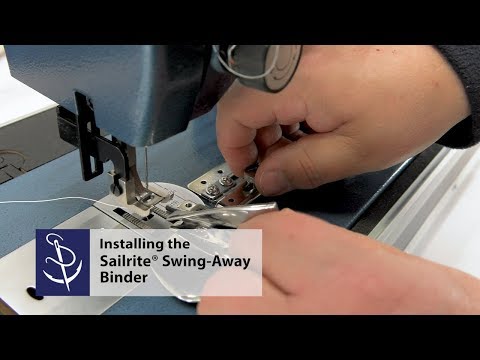 Installing Sailrite® Swing-Away Binder