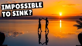 Floating in the DEAD SEA! UNREAL Experience - YouTube