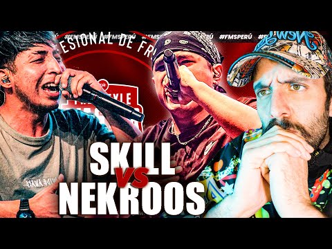 Se LESIONÓ las CUERDAS VOCALES 🙀 Español VOTA SKILL vs NEKROOS #FMSPerú Chiclayo